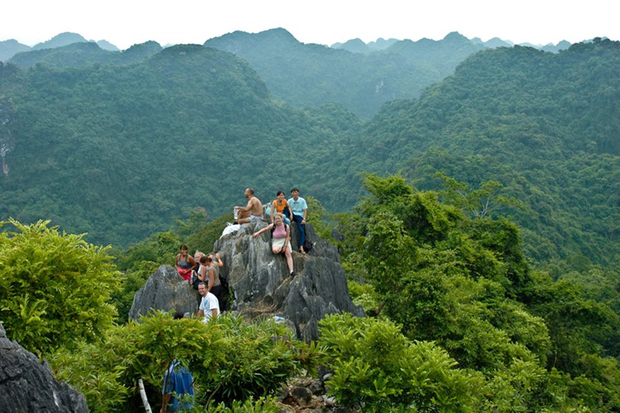 Trekking – Trung Trang grotto – Kim Giao tree forest- Cat Ba national park